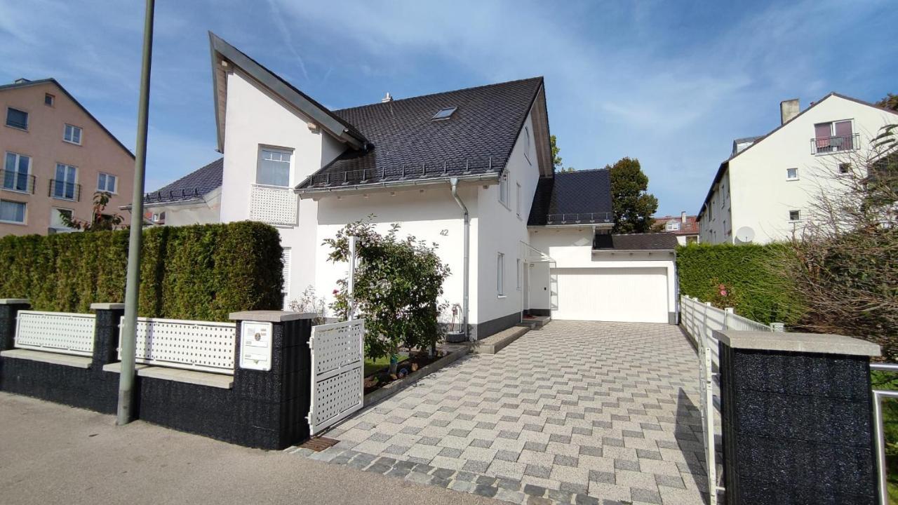 Ferienwohnung Krause Augsburg Buitenkant foto